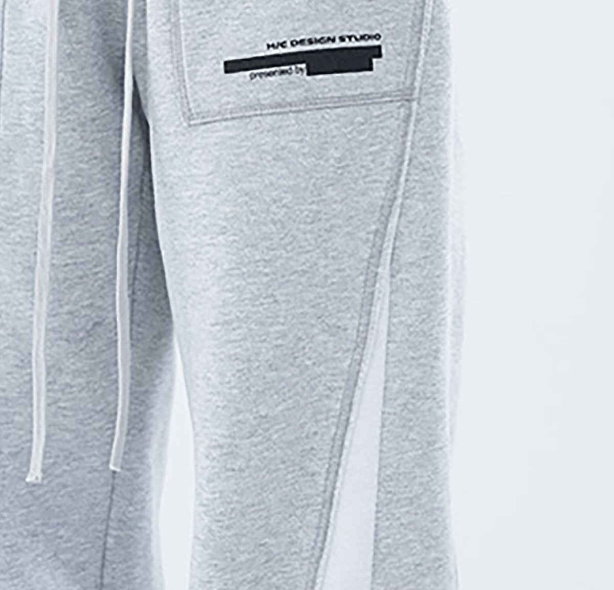 HARSH and CRUEL 】 WIDE LOOSE SWEAT PANTS 切り替え