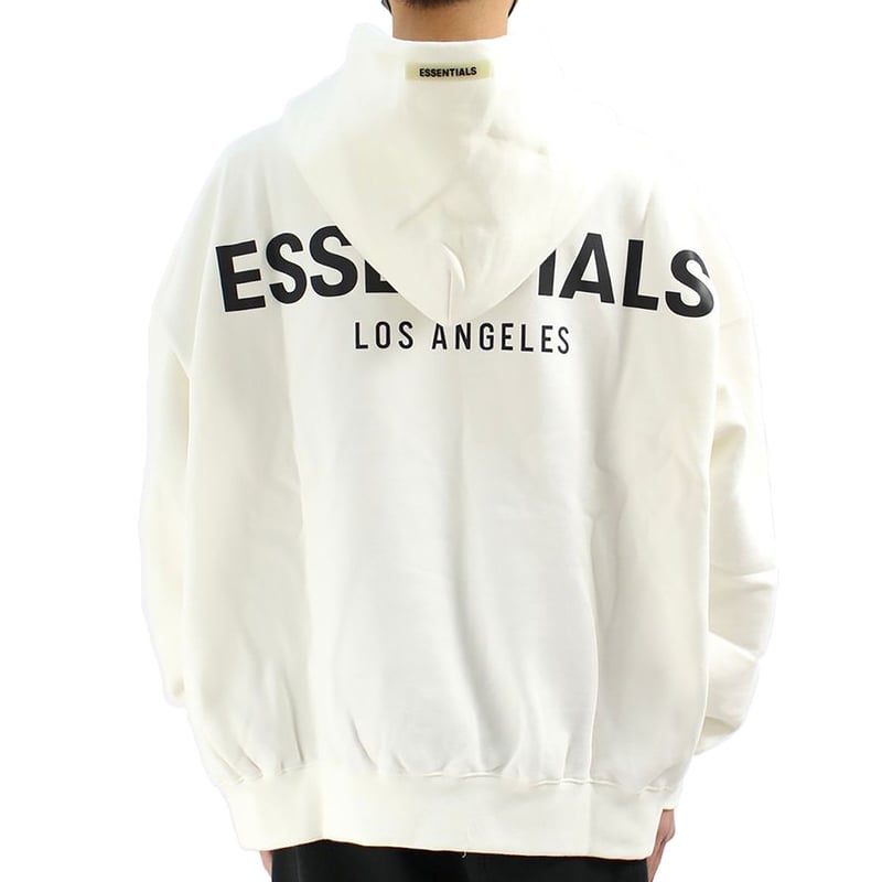 ESSENTIALS 】 LA 3M LOGO PULLOVER HOODIE ユニセック...