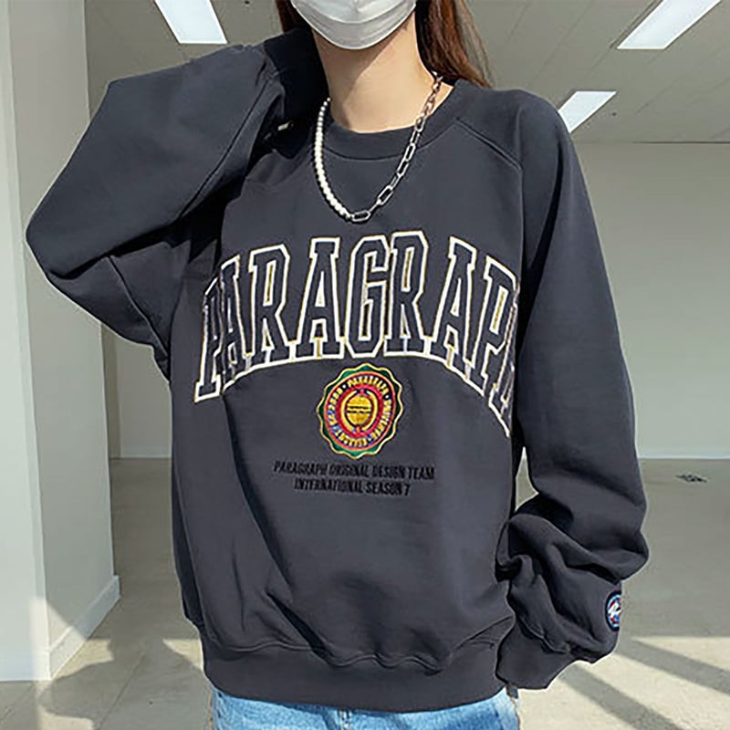 NON TOKYOカレッジパフスウェット黒 NON TOKYOカレッジパフスウェット黒 NON TOKYOカレッジパフ