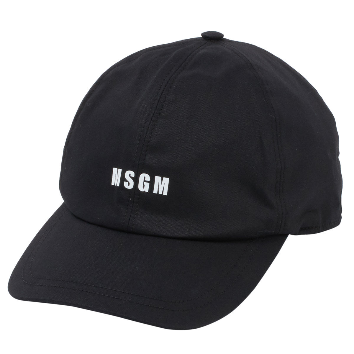 MSGM 】 ユニセックス ミニ ロゴプリント ボールキャップ UNISEX MINI L...