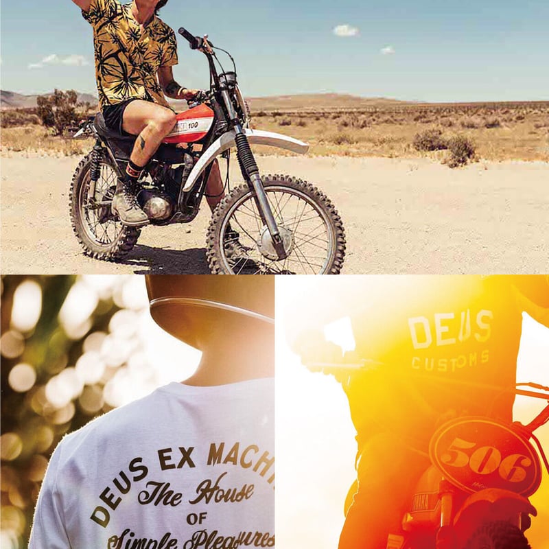 DEUS EX MACHINA 】 デウス エクス マキナ バックプリント T DEUS EX MACHINA 】 デウス エクス マキナ バックプリント T