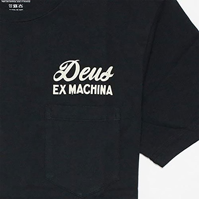 DEUS EX MACHINA 】 デウス エクス マキナ バックプリント Tシャツ VE...