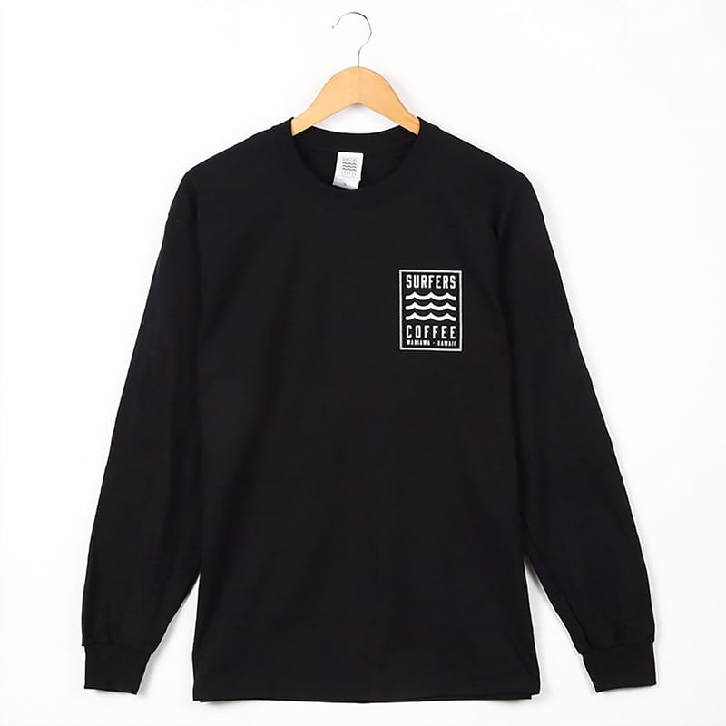 ザライジングサンコーヒーXLサイズ　UNIQUE SURF TEE　BLACK ザライジングサンコーヒーXLサイズ UNIQUE SURF TEE BLACK