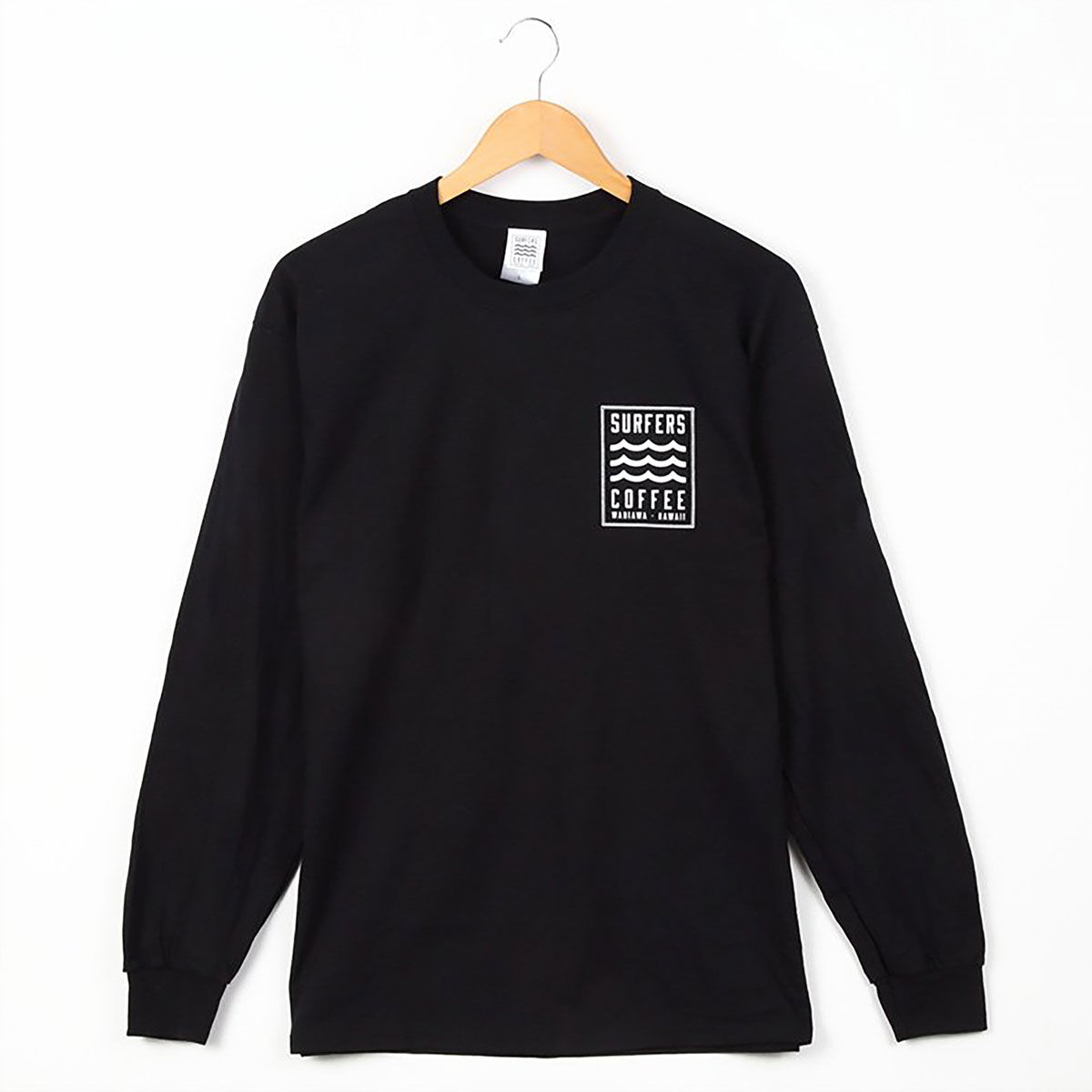 【関税込み】Surfer ロゴグラフィックプリント 長袖Tシャツ SURFERS COFFEE 】 LOGO PRINT LS TEE サーファーズコーヒー