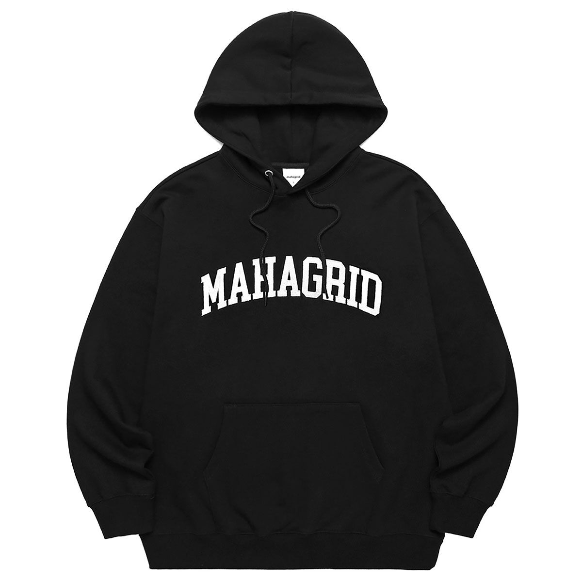 mahagrid 】 VARSITY LOGO HOODIE マハグリッド 正規品 ロゴ刺...