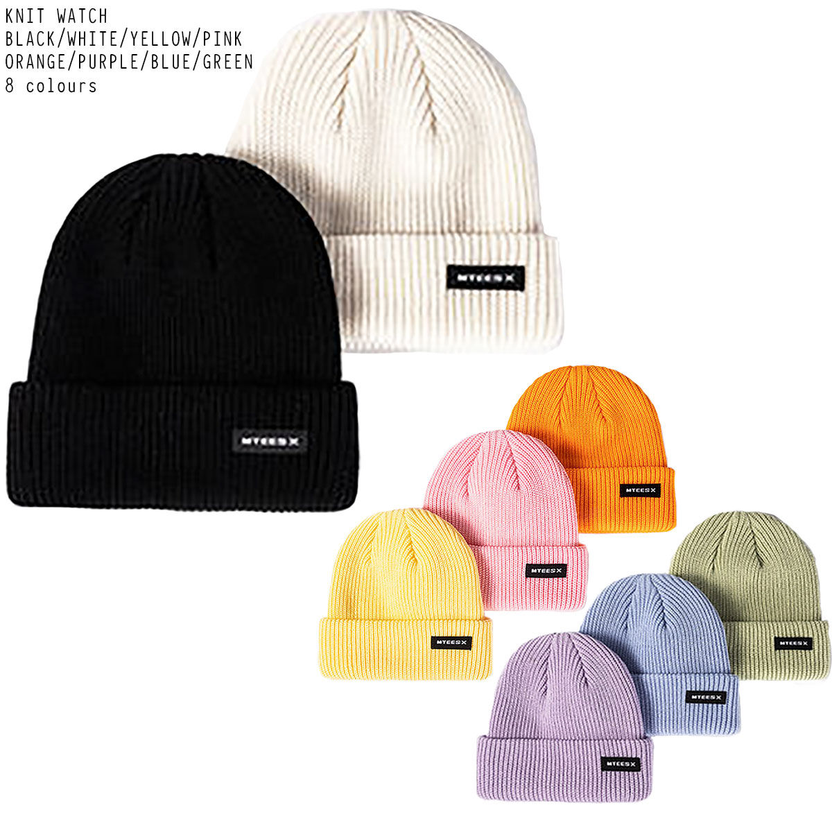 ユニセックス 男女兼用 ニットワッチ ニットビーニー UNISEX KNIT Beanie