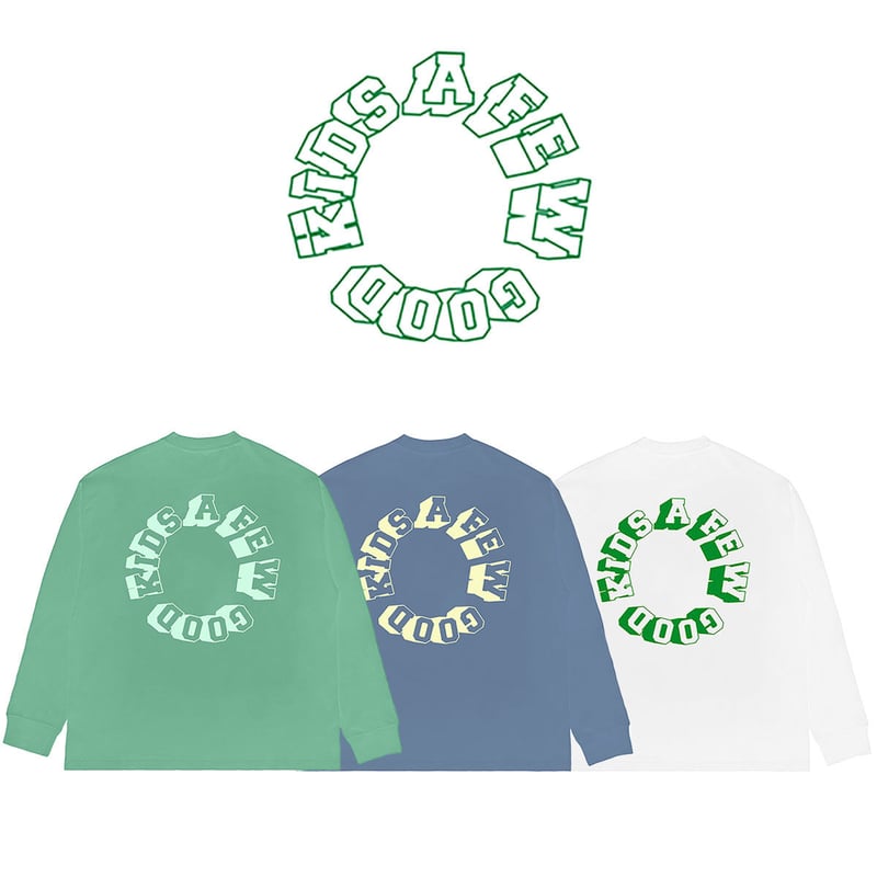 A FEW GOOD KIDS 】 AFGK バックプリント 長袖 Tシャツ CIRCLE