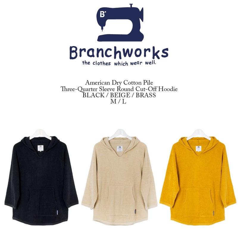 Branchworks 】 日本製 Made in japan コットン100% アメリカ...