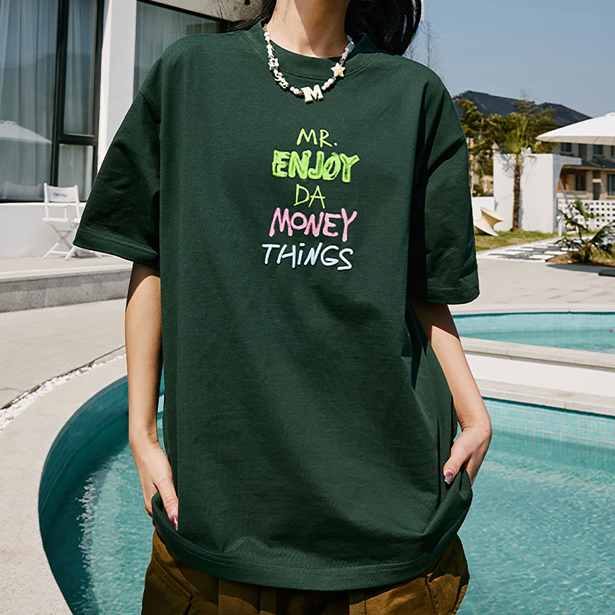 MR.ENJOY DA MONEY MEDM 正規品 Tシャツ ベージュ XL - Tシャツ
