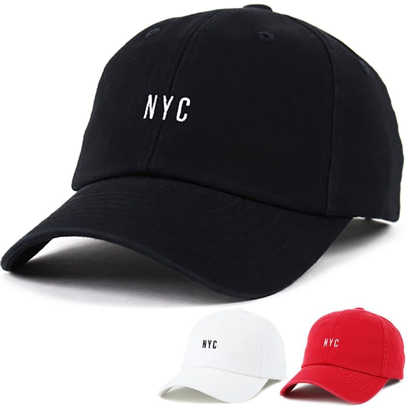 ユニセックス コットンキャップ NYC MINI LOGO UNISEX COTTON CAP ユニセックス コットンキャップ NYC MINI LOGO UNISEX COTTON CAP
