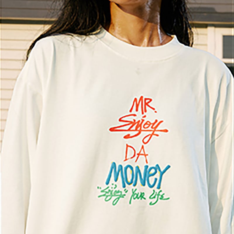 MR.ENJOY DA MONEY 】 MEDM 正規品 男女兼用 ユニセックス 手書き風