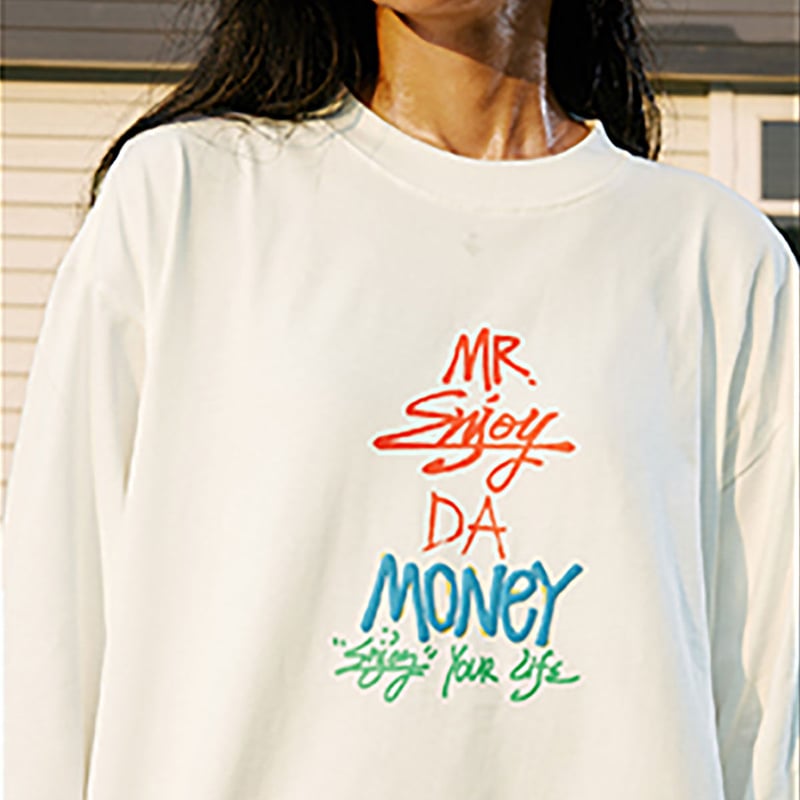 MR.ENJOY DA MONEY 】 MEDM 正規品 男女兼用 ユニセックス 手書き風...