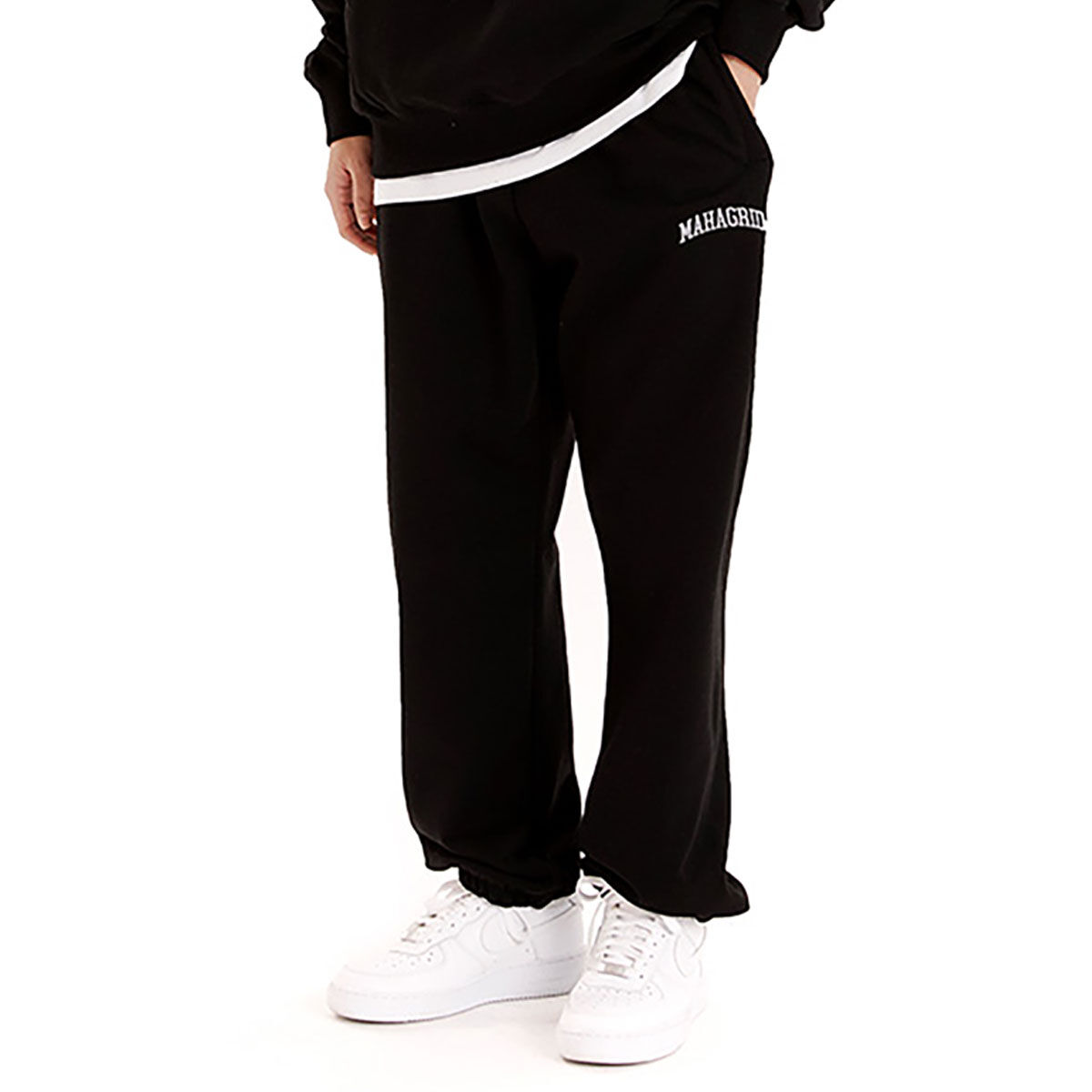 mahagrid 】 VARSITY LOGO SWEAT PANTS マハグリッド 男女...