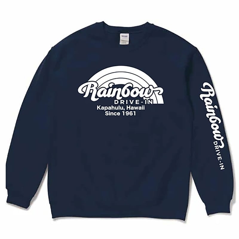 Rainbow Drive-in 】 LOGO PRINT SWEAT レインボードライブ