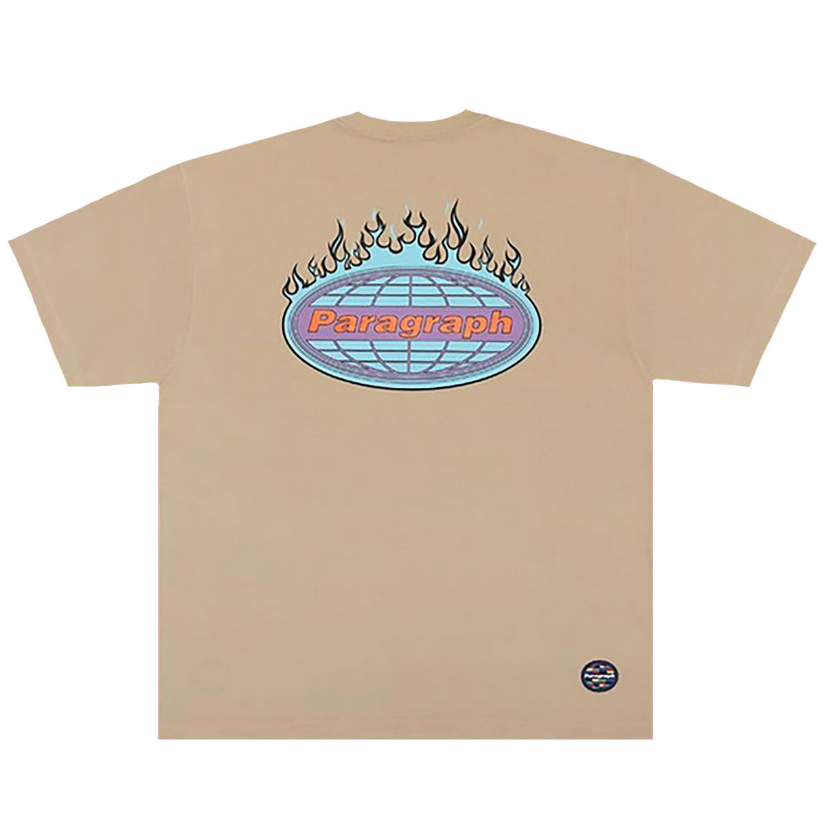 Paragraph 】 パラグラフ ファイヤー エンブレム プリント Tシャツ