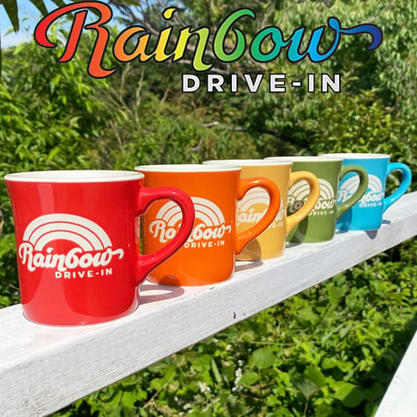 【 RAINBOW DRIVE-IN 】 MUG レインボードライブイン  マグカップ ハワイアン 雑貨