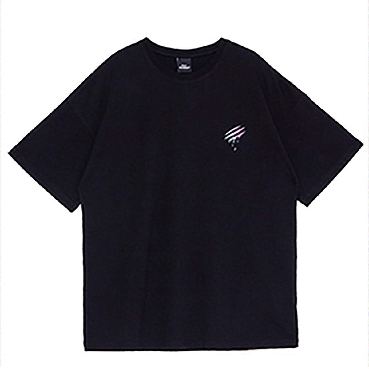 【 SUAMOMENT 】 ユニセックス オーバーサイズ バックプリント Tシャツ UNISEX CLAW MARKS RAINBOW  GRADATION PRINT T-shirt