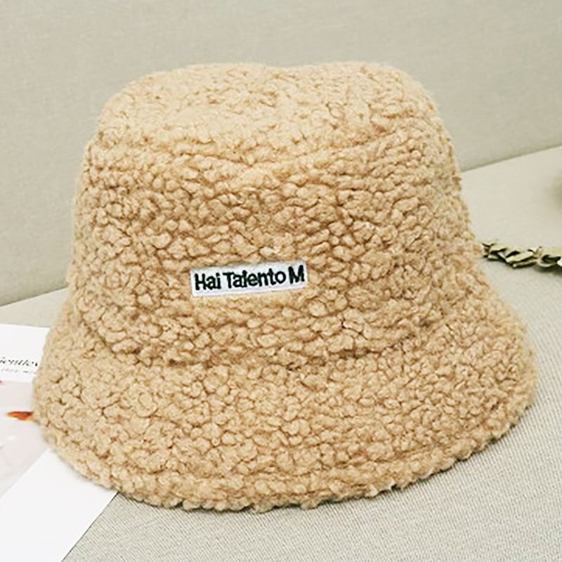 男女兼用 ロゴ刺繍 ボア バケットハット UNISEX BOA BUCKET HAT 男女兼用 ロゴ刺繍 ボア バケットハット UNISEX BOA BUCKET HAT