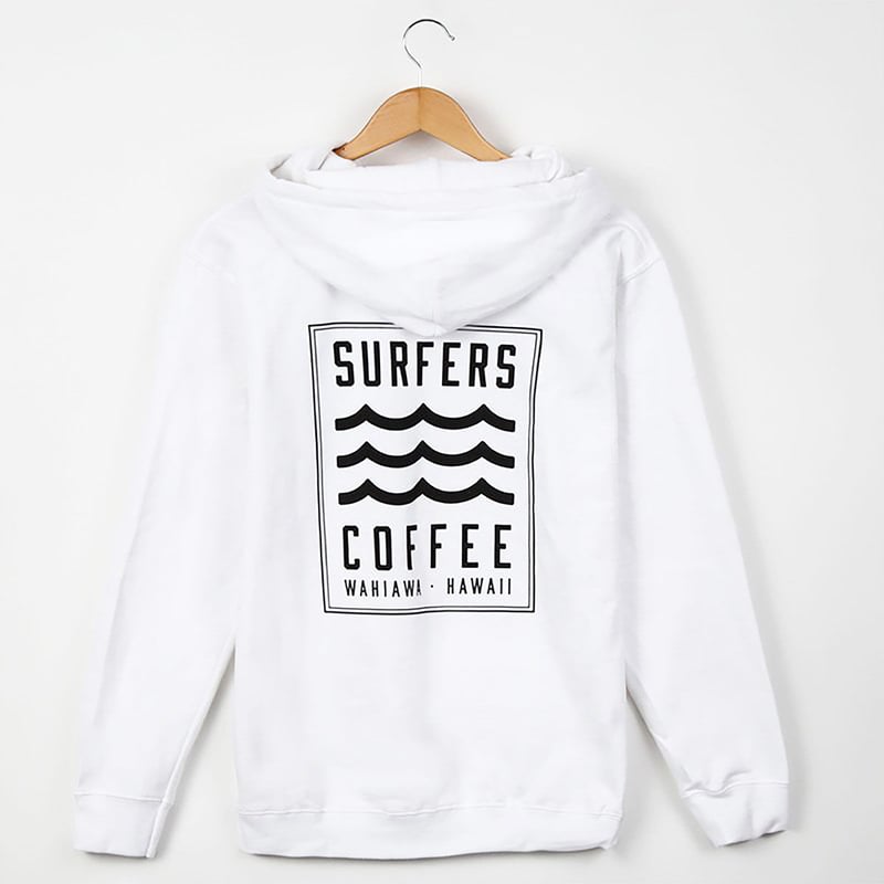 SURFERS COFFEE サーファーズコーヒー バックプリント パーカー