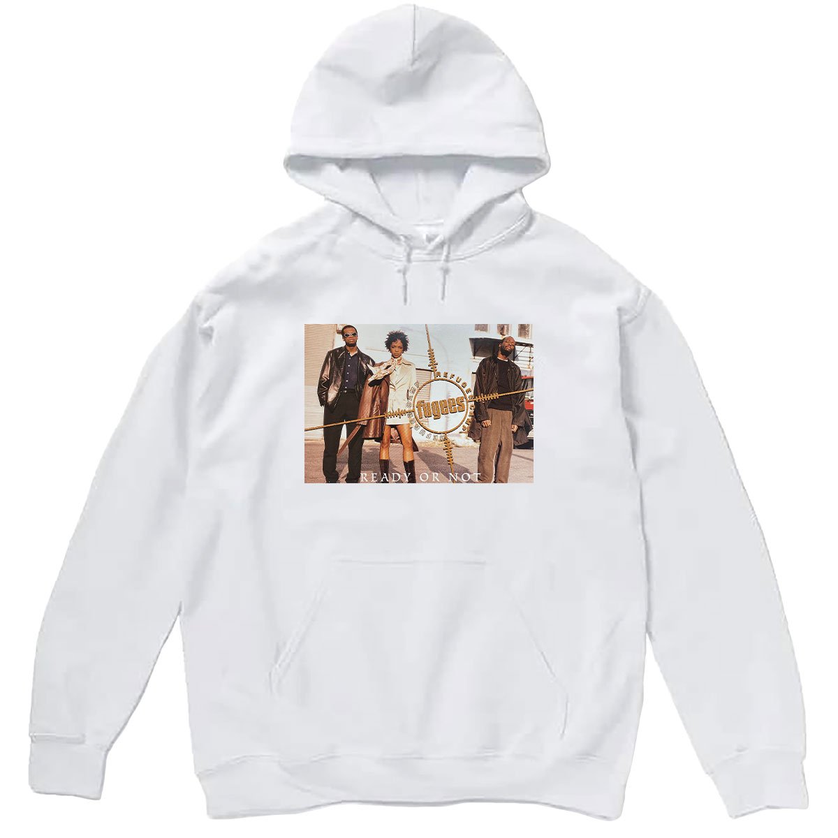 フージーズ The Fugees 柄 フォトプリント プルオーバー パーカー 8oz
