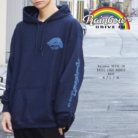 Rainbow Drive-IN LOGO PRINT HOODIE ロゴプリント パーカー CATEGORY HOODIE/パーカー | FRIDAYS OFFICIAL STORE