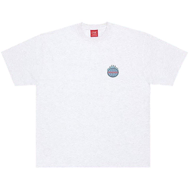 Paragraph 】 パラグラフ ファイヤー エンブレム プリント Tシャツ