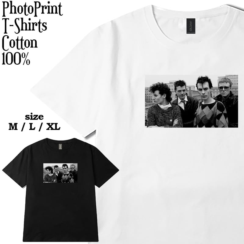 フォトプリント バウハウス BAUHAUS 柄 Tシャツ バンドTシャツ