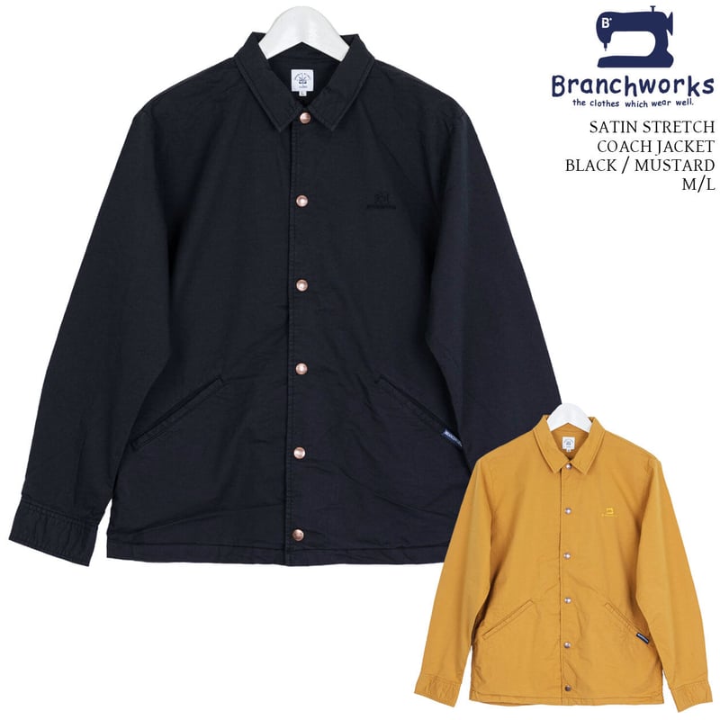 Branchworks 】 日本製 Made in japan 二重織り サテンストレッチ