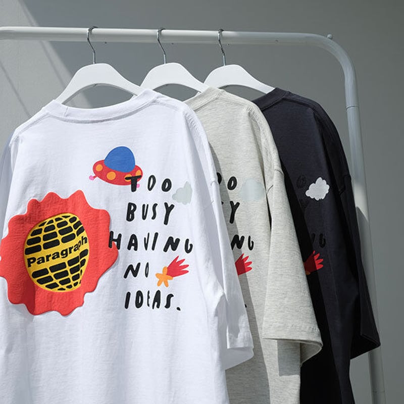 Paragraph 】 パラグラフ スマイルハッピー Tシャツ SMILE HAPPY T...