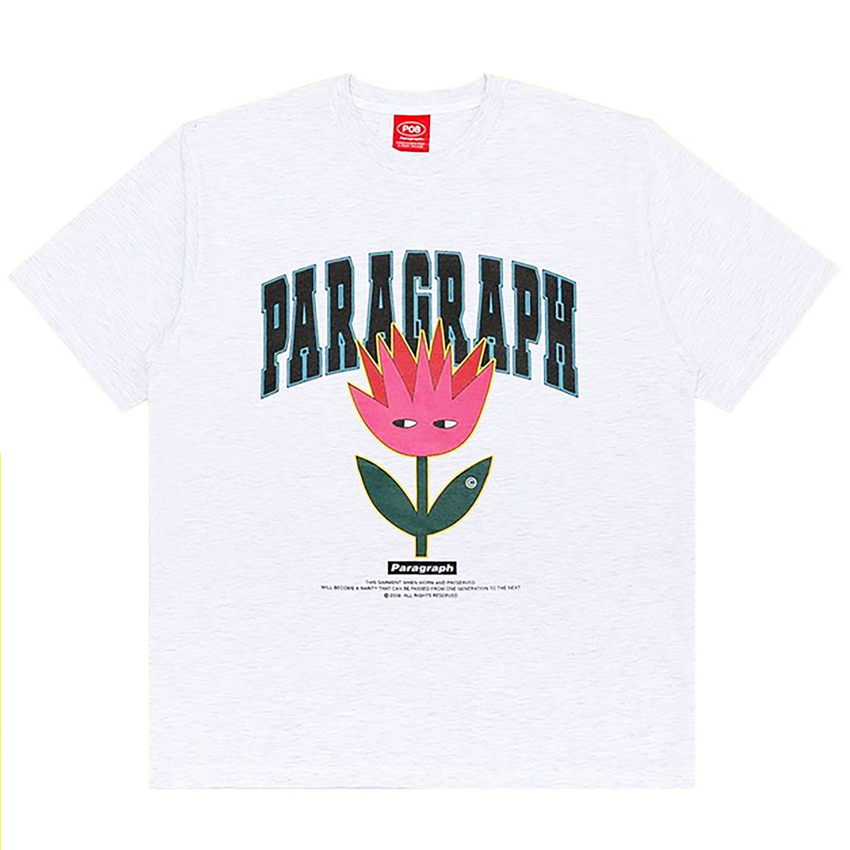 Paragraph 】 パラグラフ フラワー プリント Tシャツ FLOWER PRIN...