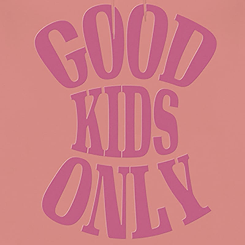 A FEW GOOD KIDSピンク文字 A FEW GOOD KIDS 】 AFGK ユニセックス 男女兼用 ビッグフォント ロゴ