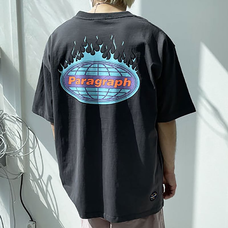 Paragraph 】 パラグラフ ファイヤー エンブレム プリント Tシャツ ...