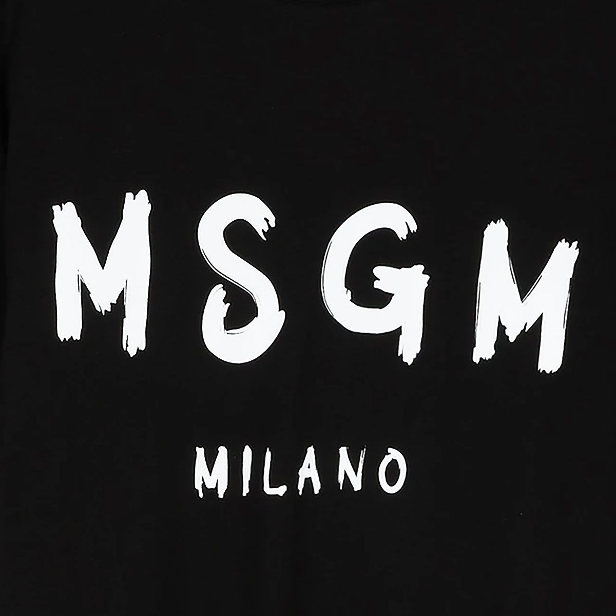 MSGM エムエスジーエム ⭐︎ 異素材 MIX ロゴ Tシャツ