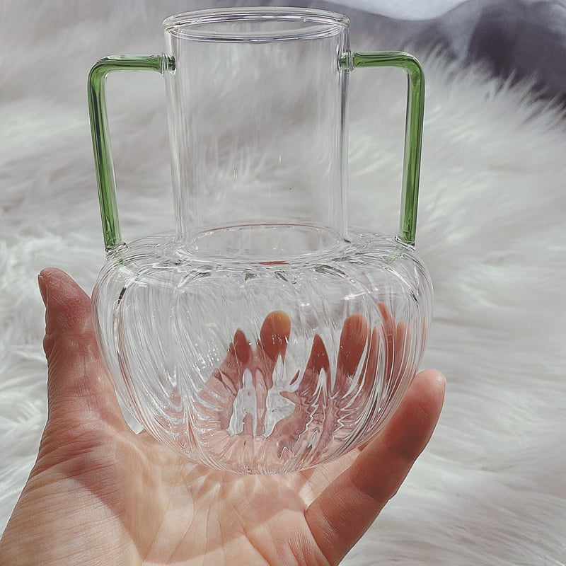 ハンドル付きフラワーべース | HANADEMOKAZAROW