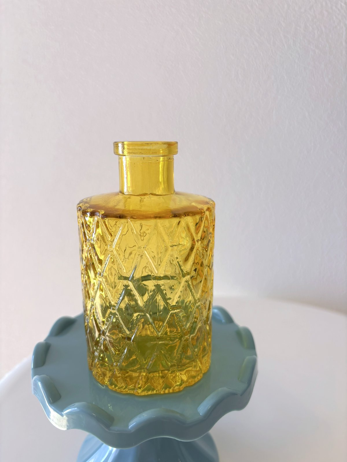 イエロー陶器フラワーベース ミニフラワーベース（yellow） | HANADEMOKAZAROW