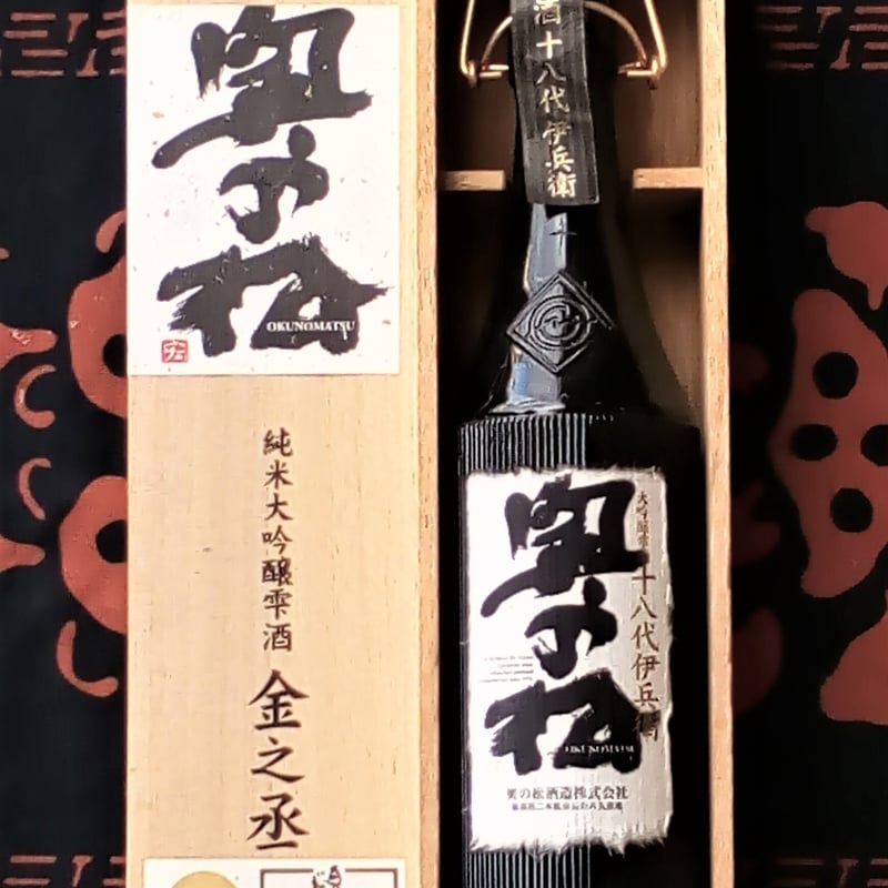 奥の松 純米大吟醸雫酒金之丞720ml | 大阪屋商店