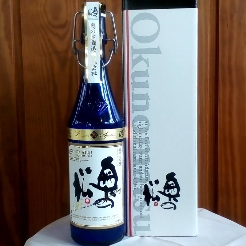 純米大吟醸プレミアムスパークリング720ml【奥の松】 | 大阪屋商店