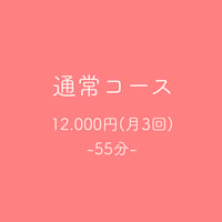 通常コース(月3回)