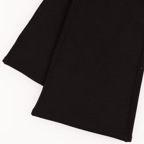 〈COOME BASIC〉FLARE LEGGINGS BLACK