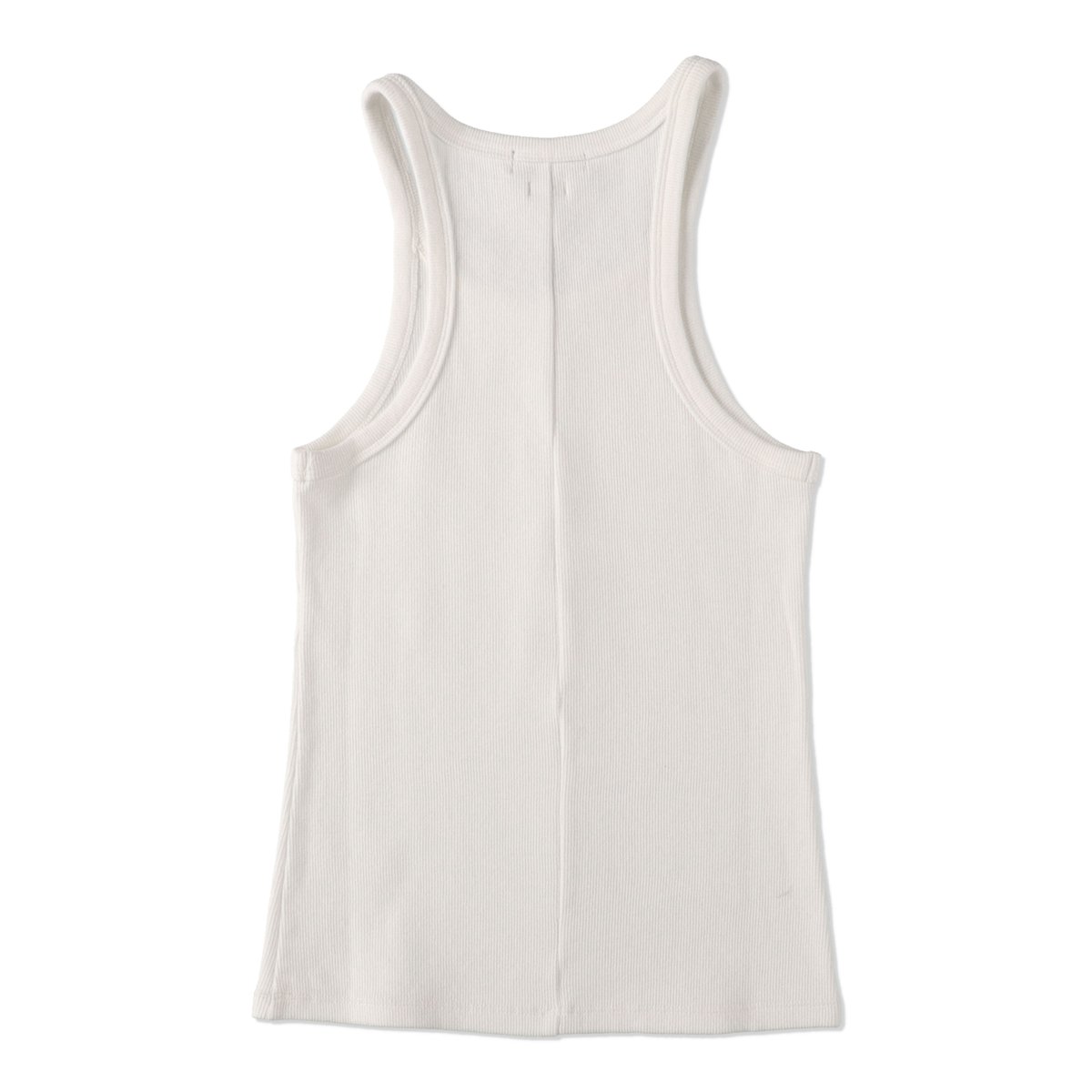 COOME タンクトップ COOME BASIC〉FULL LENGTH TANK TOP OFF WHITE | C