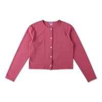 CROPPED CARDIGAN (COOMESS26COCS07) PEACHY PINK