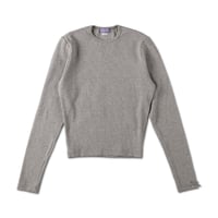 〈COOME BASIC〉BABY LS TEE OFF GREY