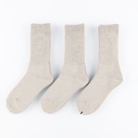 〈COOME BASIC〉COOME SOCKS GREY