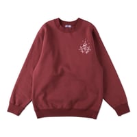 GRAPHIC SWEAT SHIRT (COOMEFW23CS03) BURGUNDY