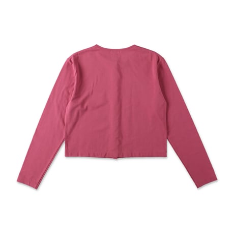 CROPPED CARDIGAN (COOMESS26COCS07) PEACHY PINK