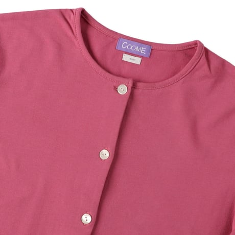 CROPPED CARDIGAN (COOMESS26COCS07) PEACHY PINK