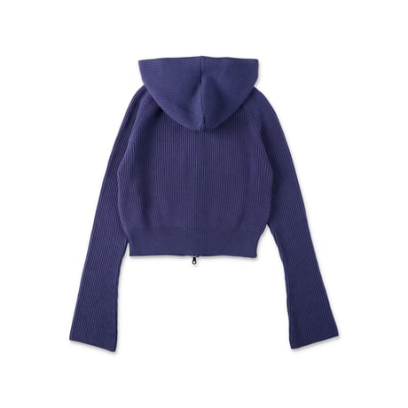 KNIT HOODIE (COOMESS26COKN01) BLUE