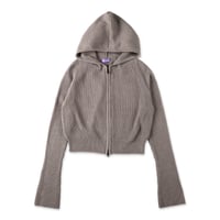 KNIT HOODIE (COOMESS26COKN01) GREY
