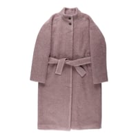 TEDDY BEAR COAT (COOMEFW24J02) PURPLE