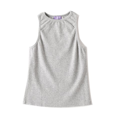 〈COOME BASIC〉BABY TANK TOP OFF GREY